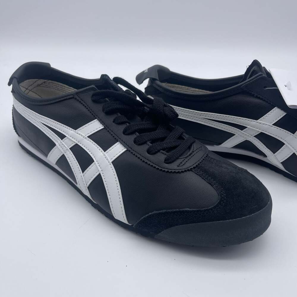 Onitsuka Tiger Mexico 66 Black White Sneakers 1183C102-001 Size 12.5 New Box - Picture 6 of 16